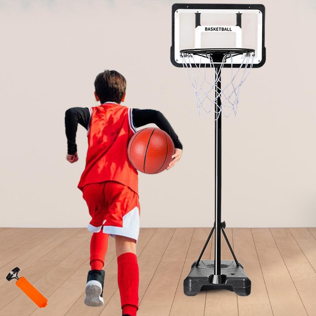 Adjustable Kids Basketball Hoop for Family Activities In Various Settings