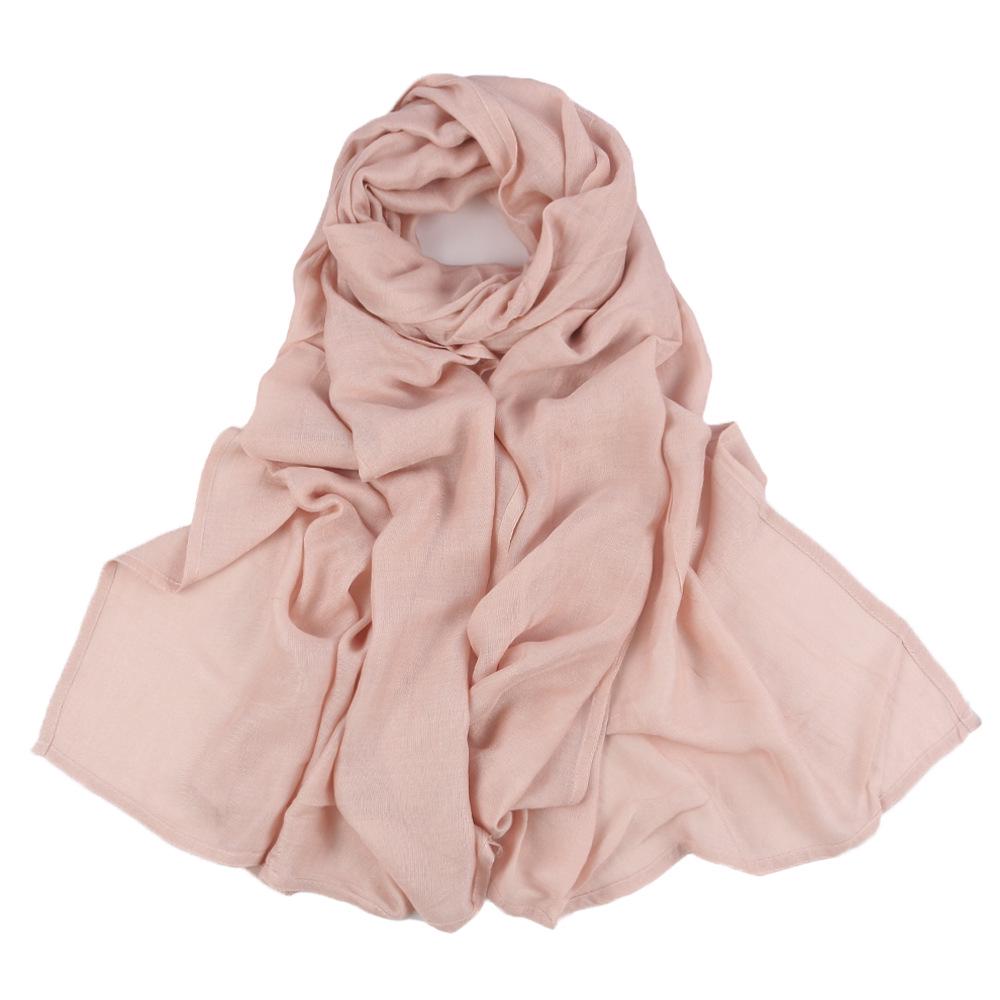 Breathable Rayon Wide-Brim Shawl & Scarf