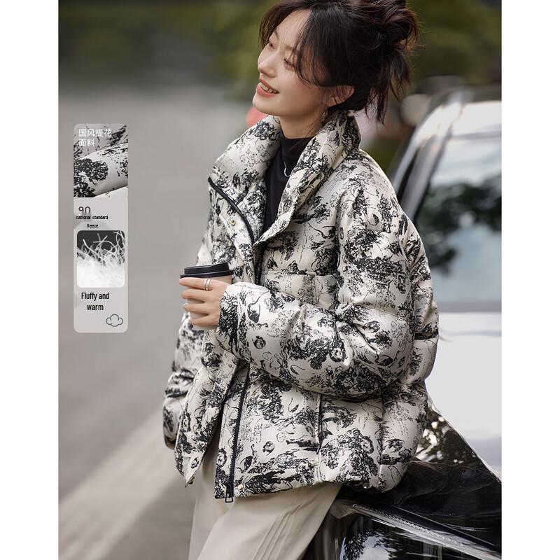 

Женский пуховик Mohan Yimei со стойкой M