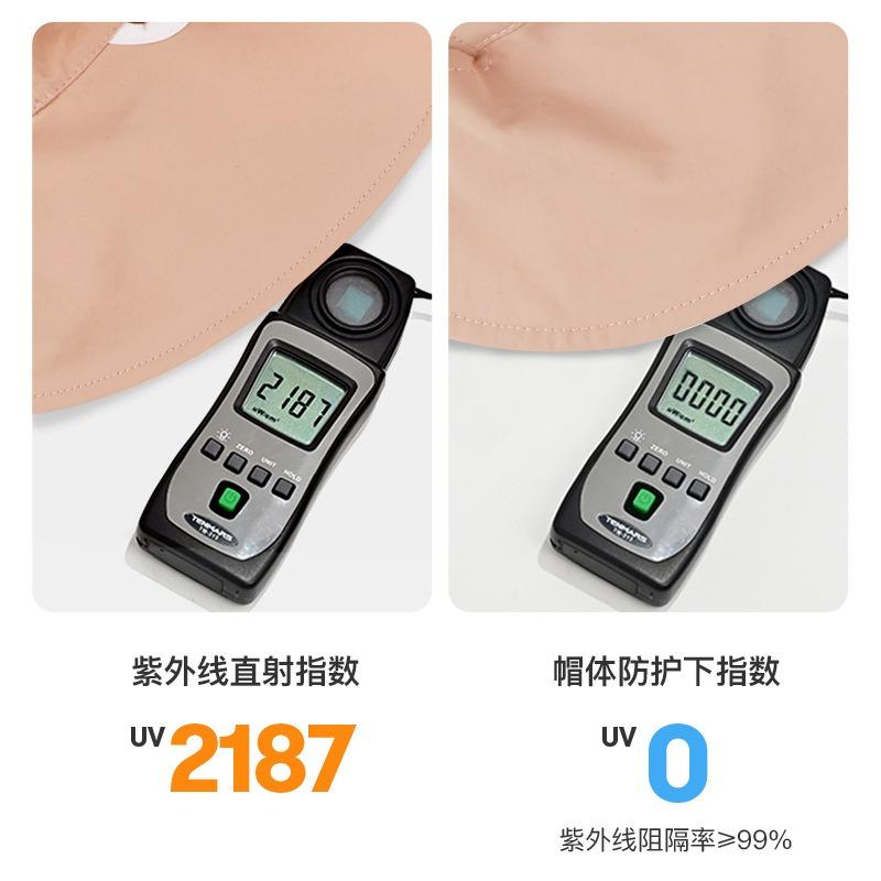 Sun Protection Hat Women Wear Light and Quick-drying Strap Bucket Hat Women Summer Sun Protection Hat Men Show Ponytail Sun Hat Women