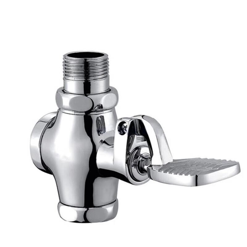 Alloy Foot-Pedal Flush Valve