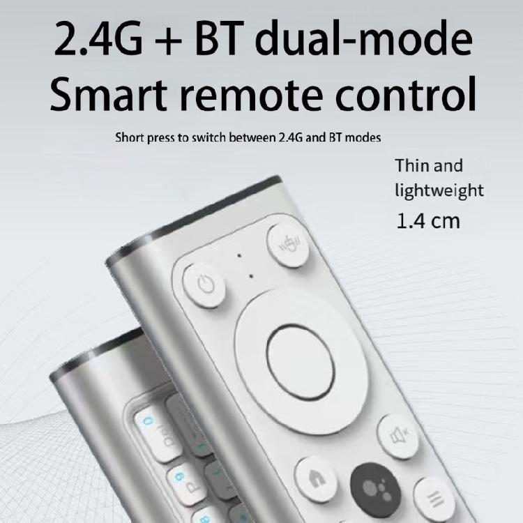 Air Voice Mouse Double Mode Wireless Remote Control With Learning Function and Motion Sensing for TVs and Projectors