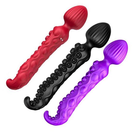 Realistischer Tentakel-Oktopus-Dildo 5,5" Silikon-Vibrator-Spielzeug mit Saugnapf Erwachsenen-Sexspielzeug für Frauenvergnügen