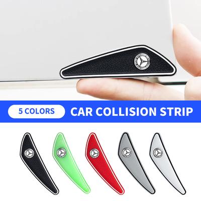 4Pcs Car Door Anti-Collision Sticker For Mercedes Benz AMG W211 W204 W205 W203 W211 W212 W213 W201 W210 W124 Car Accesorios