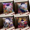 MMononoke Anime Cushion Cover Reversible Soft Durable Pillow Cover Home  Car MultiScene Use for Daily Comfort