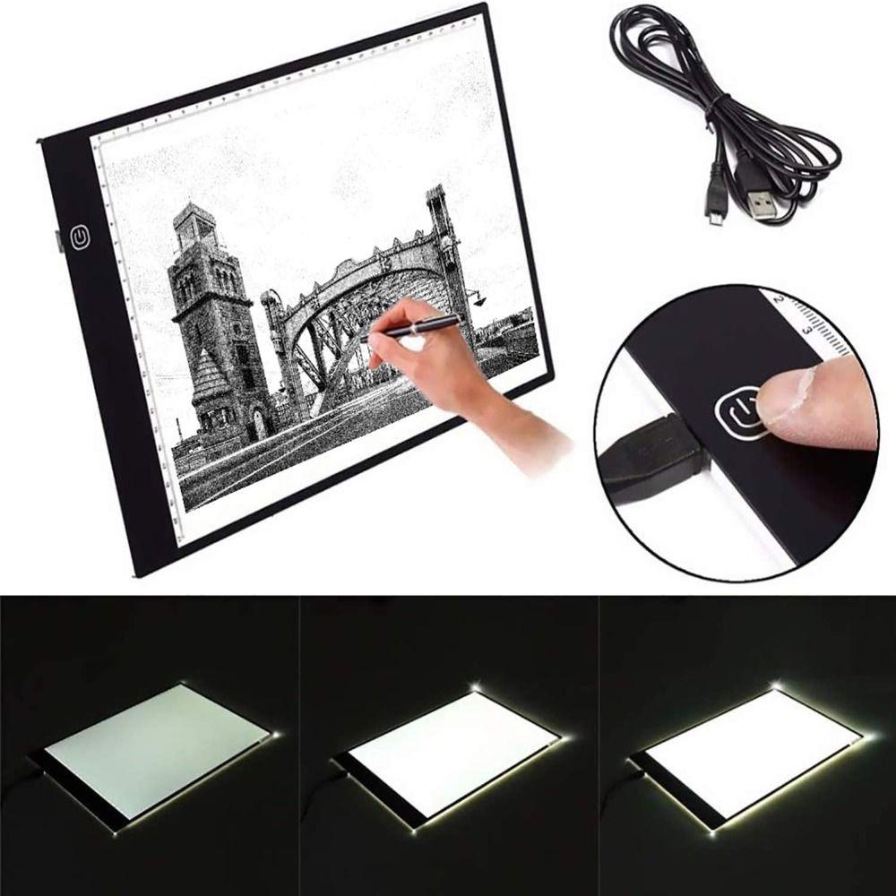 Tracing Light Box Drawing Copy Pad A4/A5 LED Drawing Tablet LED Trace Light Pad  Animation Painting