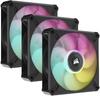 CORSAIR ML120 RGB 120mm Magnetic Levitation RGB Fan with Lighting Node ELITE, AirGuide, 3-Pack CO-9050112-WW (Includes CORE)