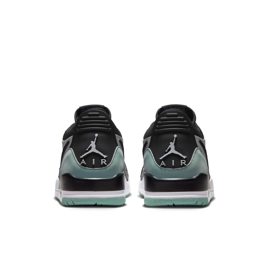 New Jordan Legacy 312 Anti Slip Wear Resistant Low Top Vintage Basketball Shoes Men's White Black Green CD7069-109