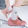 Customized Leather 25 Summer New Home Moral Training Shoes Comfortable Casual Shoes Lace-up Color Matching Forrest Gump Shoes Women's Sports Board Sh