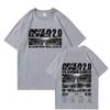 Rapper Playboi Carti Antagonist Tour T-shirts Mens Clothing Hip Hop 90s Vintage T Shirts Male Casual Cotton Streetwear
