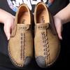 Moccasins Handmade Mens Mens Largefoot Leather Shoes Casual Leather Shoes