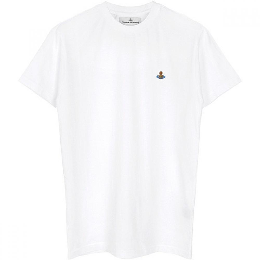 

Vivienne WesTwood Vivienne WesTwood 24ss WhiTe Orb Classic T shirT 3g010013 2XS