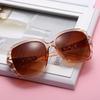 Vintage Damen Sonnenbrille Mode Übergroße Sonnenbrille Modeaccessoire, nicht polarisiert