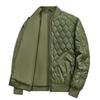 Autumn and Winter New Men's Baseball Collar Soft Youth Cotton-padded Jacket Warm and Fleece Jacket Men