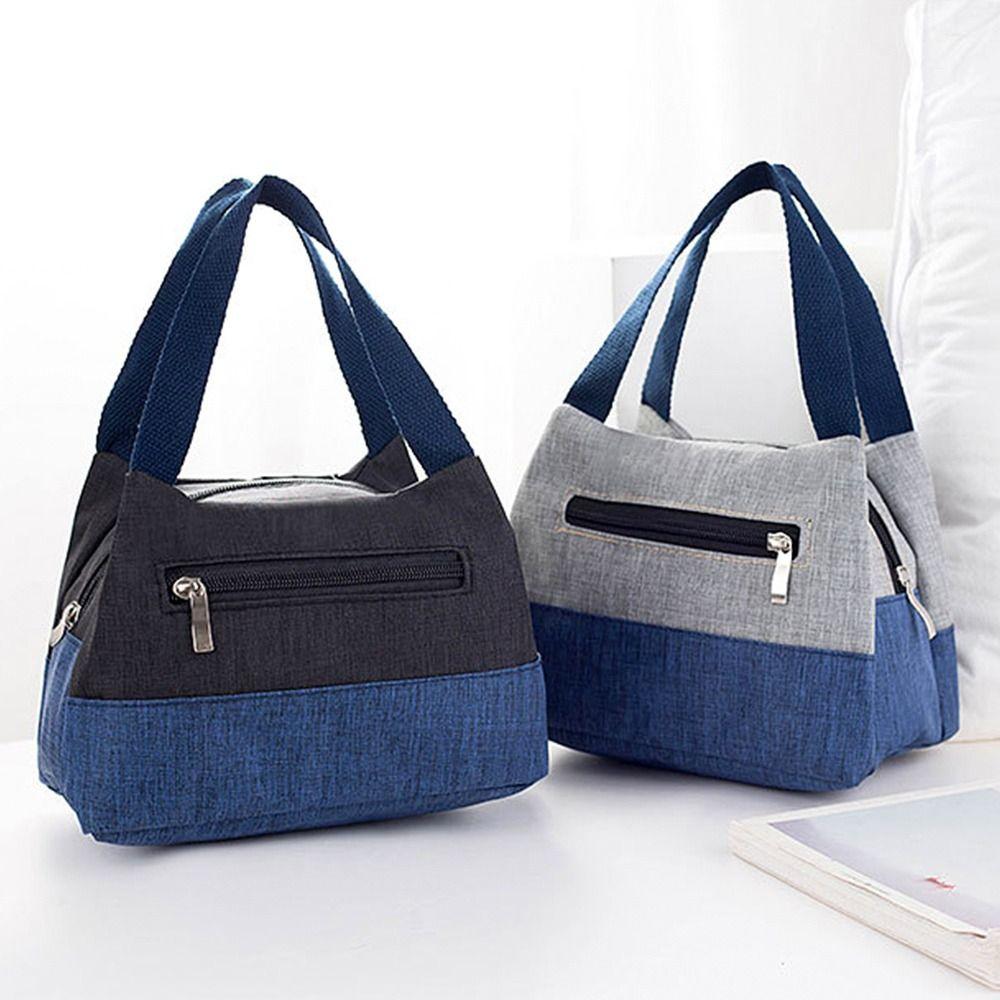 Food Drink Storage Lunch Bag Camping Picnic Bag Women's Casual Handbag Portable Tote Bag