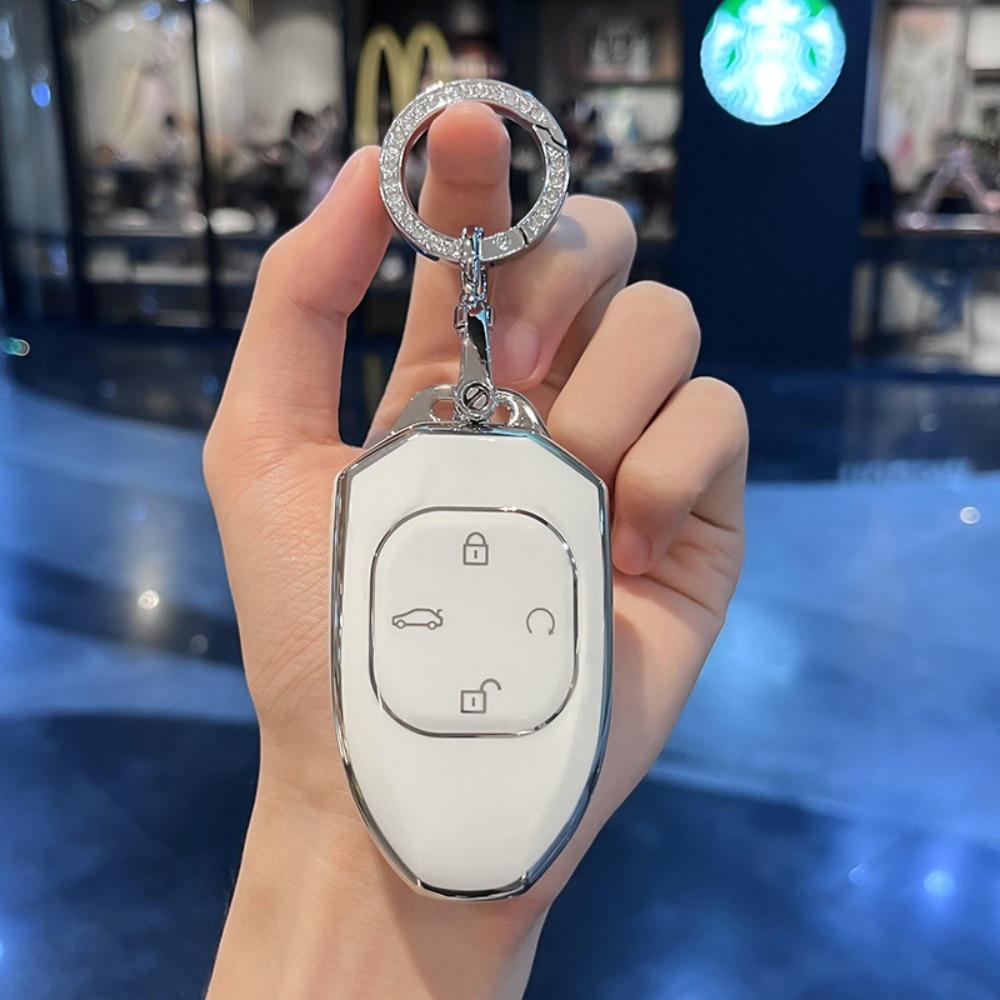 Aluminum Alloy Full Protection Key Cover for GAC Trumpchi M8 Master Shadow Panther E9 Shadow Cool GS3 Shadow Speed