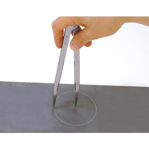 Shinwa Sokutei Steel Compass B 20cm 77526