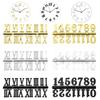 Clock Numerals Arabic Roman Number Restore Clock Numerals Accessories DIY Epoxy Resin Clock Molds Accessories