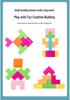 Wooden Educational Pull-Along Toy Car with Shape Matching and Colorful Geometric Blocks
