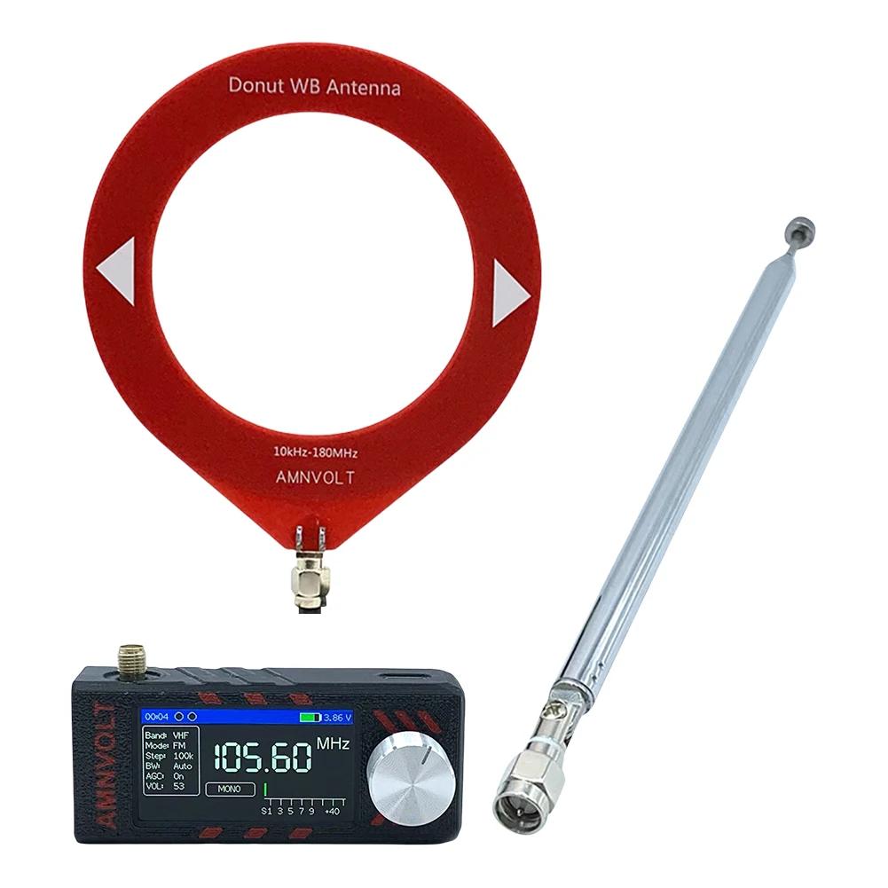 

Обновленная версия AMNVOLT ATS MINI V3 SI4732 Полнодиапазонное DSP-радио, Карманный приемник FM AM MW SW SSB, с усилителем для наушников Hi-Z