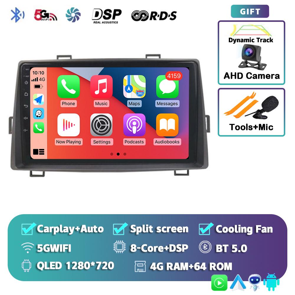 Android 14 Car Radio For Toyota Noah Voxy 2007 2010 2011 2012 2013 Car Radio Navi Multimedia Player Stereo GPS Carplay No 2din