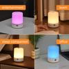 Smart Night Light with Touch Sensor Timer Touch Control Color Changing Led Rechargeable Light for Bedroom Hallway