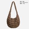 Cloud bag COS bag niche premium shoulder satchel pleated bag women's large-capacity work premium shoulder bag