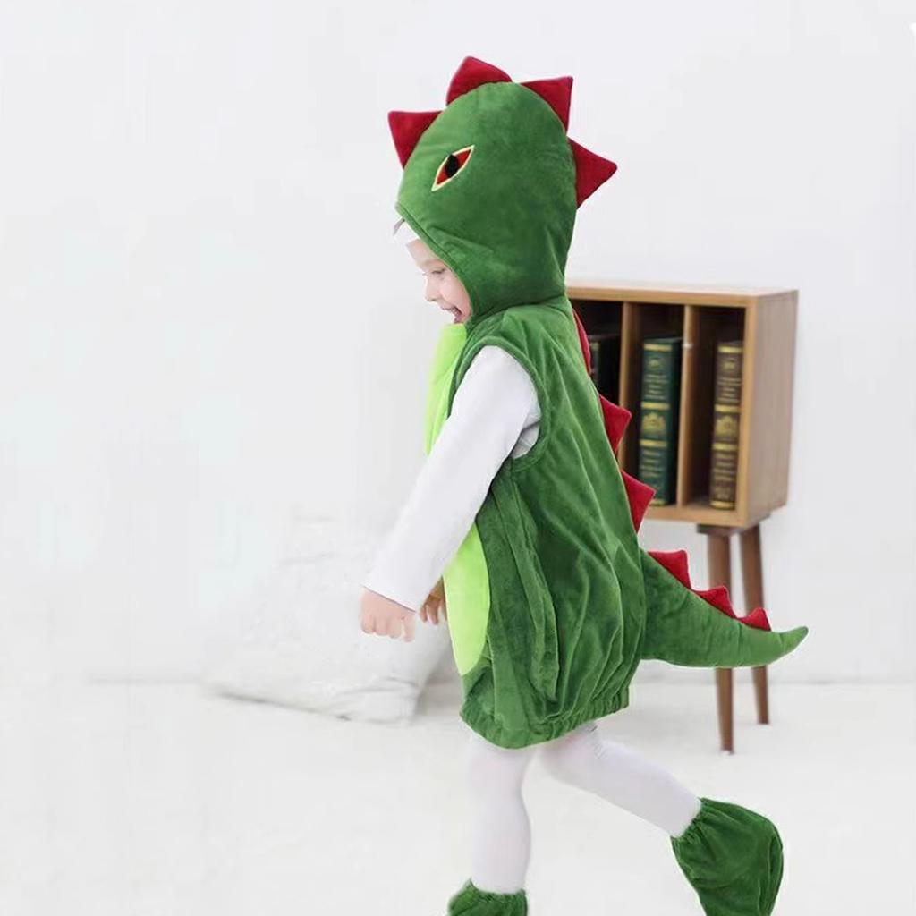 Children's Dinosaur Halloween Costume Jumpsuit for Kids
