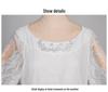 Galadriel Elf Queen Medieval Court Cosplay Dress