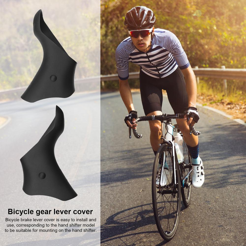 Cycling Brake Lever Handle Cover Ergonomic Brake Levers Hoods Non-slip Brake Grips Lever Handle Cover For Cycling