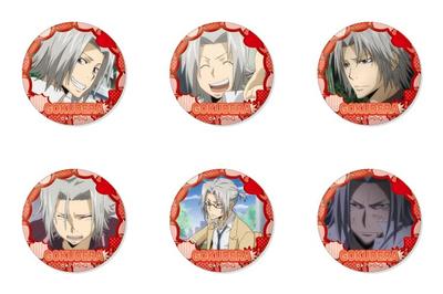 Katekyo Hitman WIEDERGEBOREN! Anstecknadel-Set - Hayato Gokudera Auswahl