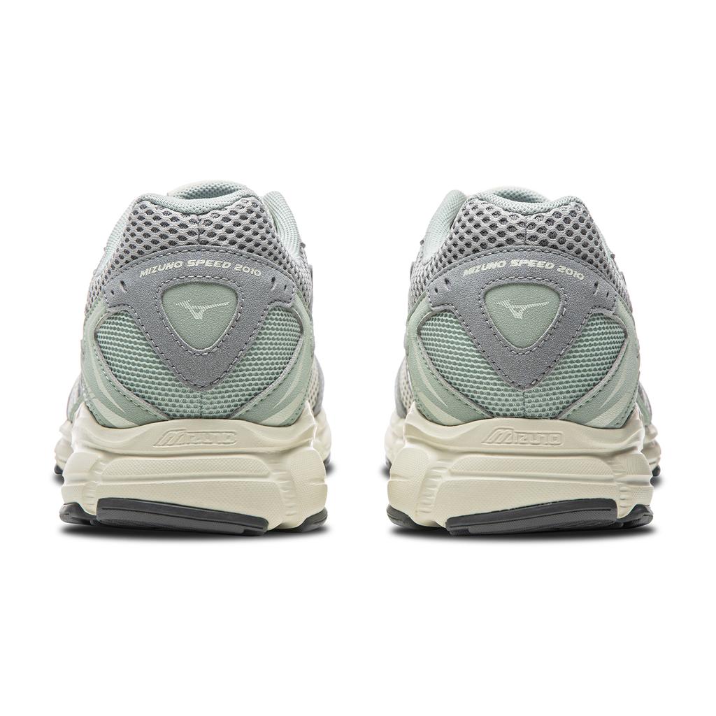 Mizuno Speed 2010 Millennium Retro Sports Urban Commuting Fashion Versatile Comfortable Low-Top Running Shoes Kids sneaker Silver D1GH251709