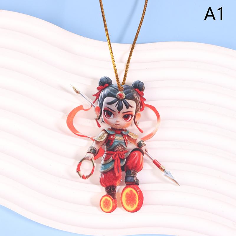

Акриловый кулон для зеркала заднего вида автомобиля Кавайный кулон для сумки Мультяшная анимация Высококачественная цепочка Украшение
