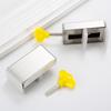 Practical Sliding Doors and Windows Lock Window Safe Lock Steel Pan Child Safety Lock Anti-theft Sliding Sash Stopper