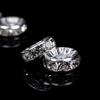 50Pcs Diamond-Encrusted Wheel Spacer, 8mm Bead Spacing, DIY Material, Handmade Jewelry Accessory For Bracelets And Necklaces