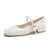 Fashion Mary Jane Women's Shoes New 2024 Fashion Elegant Not Tired Feet Shoes Shallow Mouth Low Heeled Flat Shoes for Women