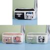 Style Highcapacity Girls Pencil Bag With Durable Canvas Material For Students And Teens