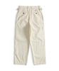 Guernsey Woollens Corduroy Single-Pleat Wide Pants - Ecru