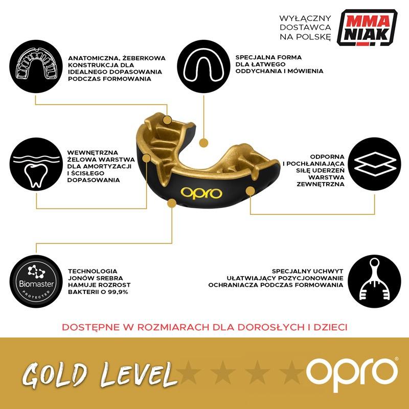 Opro Children's Mouthguard Gold GEN5 Blue