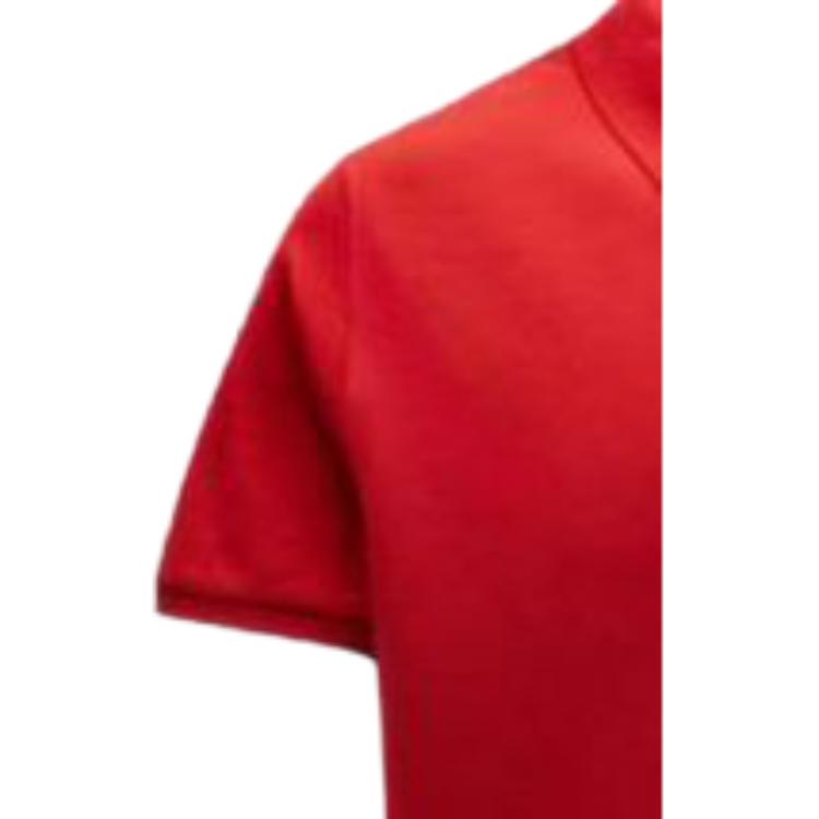 Moncler Polo da Uomo Colletto Rosso Moderato Altro I10918A7051084556455
