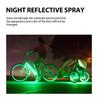 Reflective Spray Paint 100ml Glowing Paint For Bike Night Riding Long Lasting Glow Paint For Clothes Bicycles Skateboards Canvas