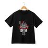 Japanese Oni Mask Graphic T-Shirt - Streetwear Demon Flame Style Tee