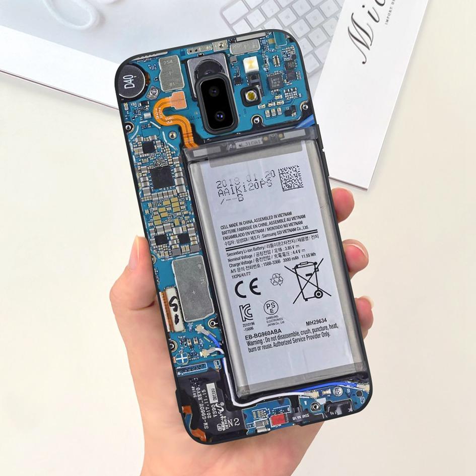 For Samsung Galaxy J4 J6 Plus 2018 Case Popular Flower Soft Silicone Phone Back Cover For Samsung J6Plus J4Plus J610F J415F Capa