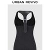 UR 2025 Autumn Slim U-Neck Sleeveless Dress UWJ750062