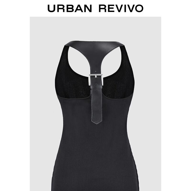 UR 2025 Autumn Slim U-Neck Sleeveless Dress UWJ750062