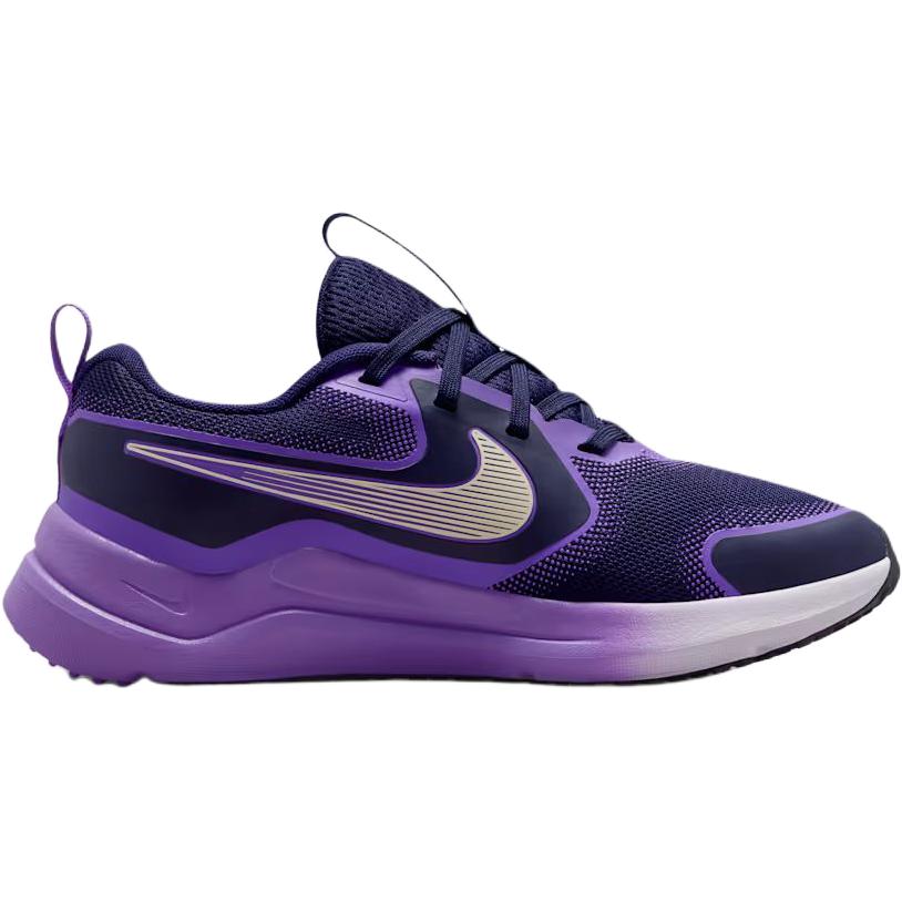 Nike Cosmic Runner Comfortable Soft Support Low-Top Kids Running Shoes Unisex Running Shoes Purple IQ9861-402