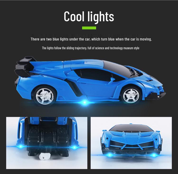 Xuezhi Shan 1023 Electric 1:18 Remote Control Transforming Car Robot - Children's Toy