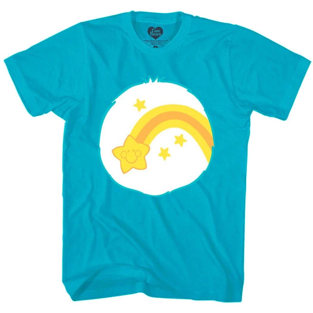 Care Bears Wish Bear Belly Badge Costume T-Shirt L