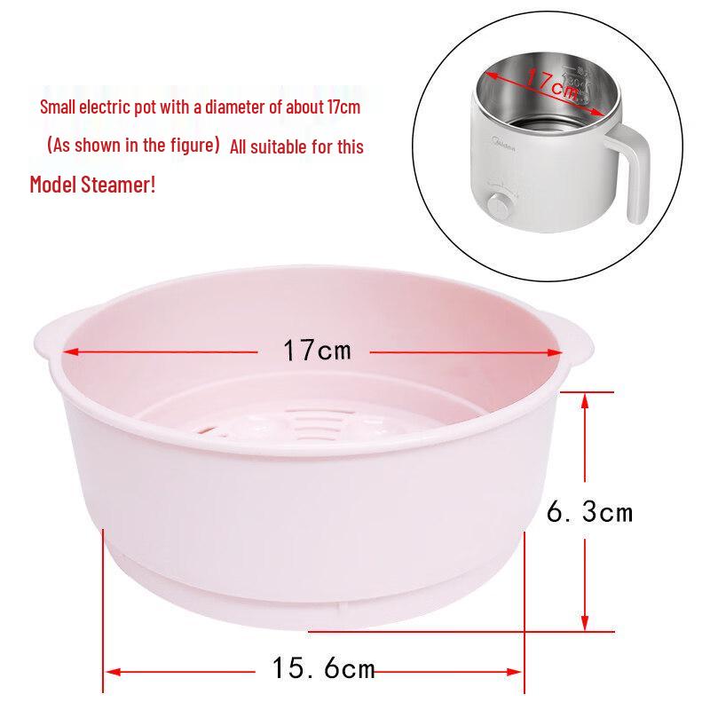 ZISIZ Universal Ceramic Steamer Basket