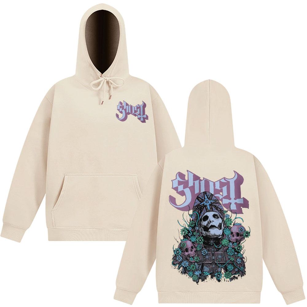 Vintage Ghost Band Cars Hoodies Y2k Clothes Winter Fashion Gothic Oversized Sweatshirts Long Sleeve Man Woman Hoodie Streetwear
